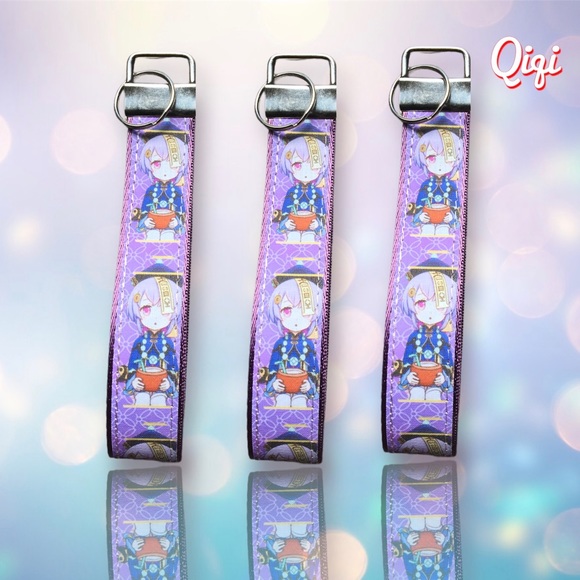 Cute Genshin Impact character Qiqi wristlet, key fob, keychain. - Picture 6 of 8